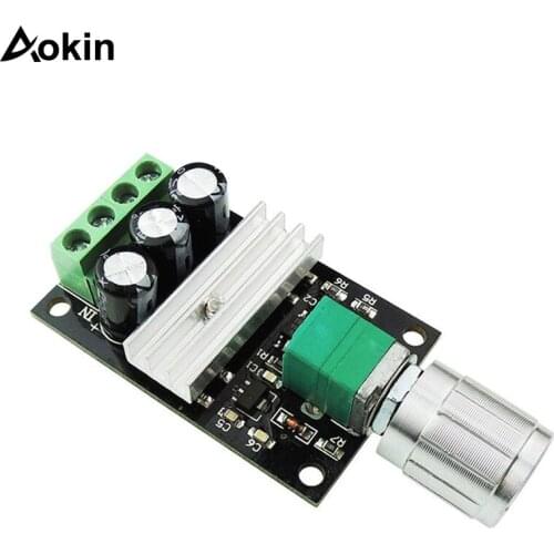 DC Motor Speed Controller 6V 12V 24V 3A PWM Variable Speed Regulator Switch// PWM DC 6V/12V/24V/28V 3A Motor Speed Controller