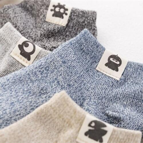 2021spring summer New Fashion Cotton Socks Summer Short Socks Slippers men Casual Soft Funny Boat Socks