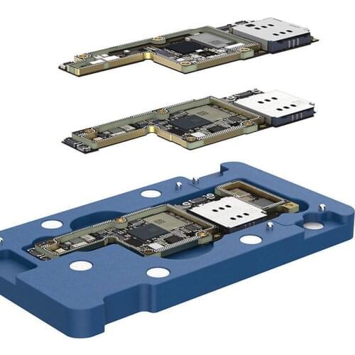 QianLi Middle Frame Reballing Platform BGA Reballing Stencil Kit for iPhone X XS MAX 11 Pro Max Logicboard Soldering Rework Tool