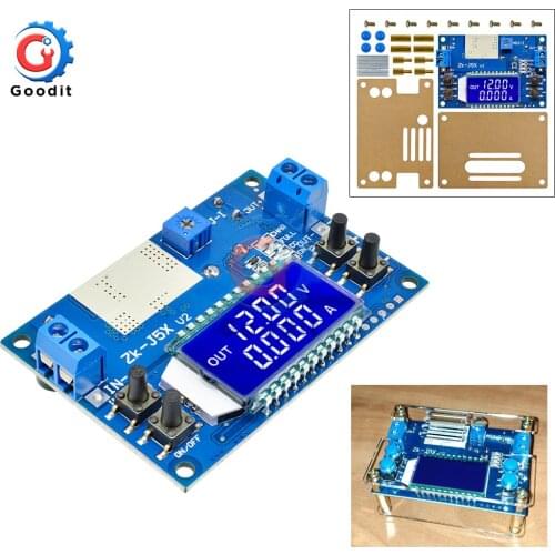 DC DC Step Down 1.2-32V 12V 24V 5A Constant Voltage Current LCD Digital Display Adjustable Buck Power Supply Voltage Regulator
