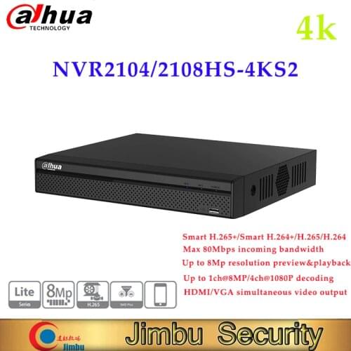 Dahua Original English version 4K XVR5108HS-4KL-X 8 Channel Penta-Brid 4K Compact 1U Digital Video Recorder CAMERA DVR HD CCTV