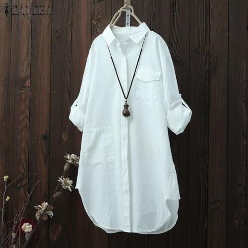 ZANZEA White Blouses