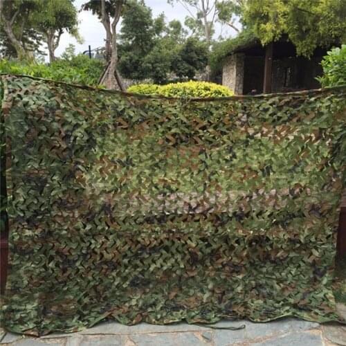 1.5x4m Woodland camo Net Camping Military Camouflage Net Outdoor Sunshade for Hunting Hiking home decoration