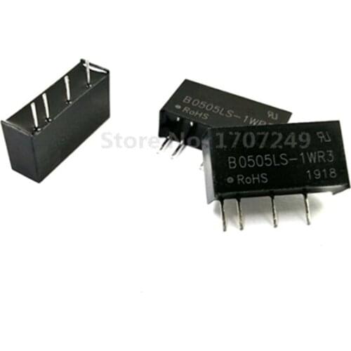 10Pcs/lot New Original Power module B0505LS-1WR3 B0505LS-1W Input: 4.5V-5V Output: 5V 0.2A, DC-DC 1500VDC Isolate