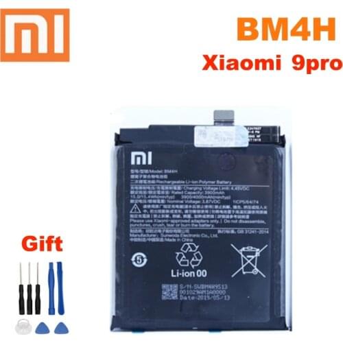 Xiaomi BM4H 100% Original Replacement Battery Battery New For Xiaomi 9 pro Mi9pro mi 9pro 5G Version Lithium Polymer Smart Phone