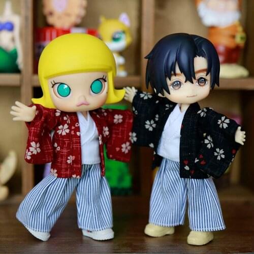 2019 kimono Ukata set for Obitsu11 OB11 1/12 doll OB11 Doll gsc molly available for cu-poche OB11 accessories doll