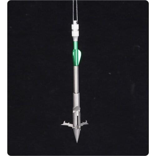 1pcs Stainless Steel Arrow Slingshot Accessories Hunting Shooting Fishing Arrow Harpoon Fish Shooting Fish Hunting Slingshot