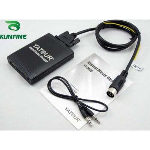 Car Digital Music Changer USB SD Aux MP3 Interface Car Stereo Radio For Volvo hu Bluetooth Phone Mould And Controller Optional