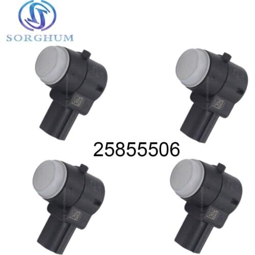4PCS New PDC 25855506 Backup Parking Aid Sensor For Chevrolet Cadillac Escalade CTS