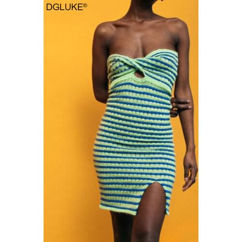 Летние платья в полоску DGLUKE China At AliExpress