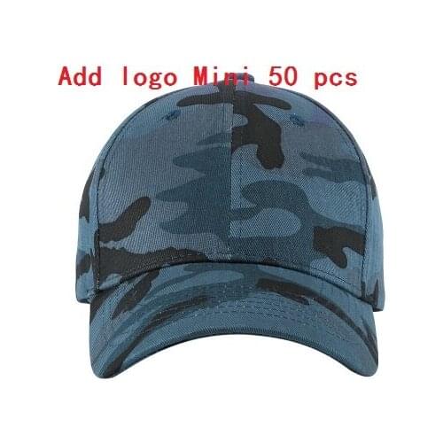 Custom Baseball Cap Camouflage Hat Logo Text Photo Embroidery Casual Solid Hats Snapback Adjustable Casquette Male Female