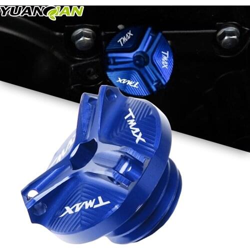 Motorcycle M20*2.5 CNC Engine Moto Oil Cup Fuel Filler Tank Cap Cover For YAMAHA TMAX T-MAX 500 530 560 TMAX530 TMAX560 TMAX500