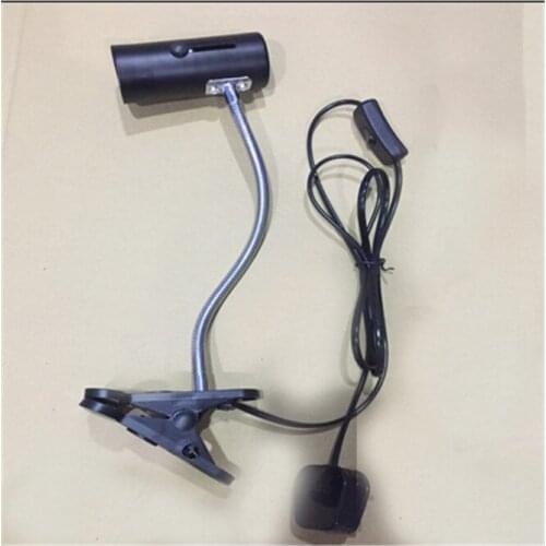 EMS 50pcs Reptile lamp Set with Clip-on Bulb Lamp Holder Turtle Basking UV Heating Lamp Kit Tortoises Light Lizards Lighting