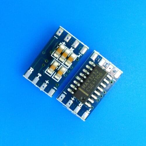 Max3232 compact rs232 ttl adapter small size ttl rs232 serial converter
