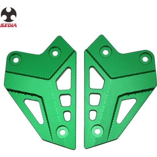 Motorcycle CNC Aluminum Alloy Foot Peg Guard Protector Heel Protection For KAWASAKI Z900 Z 900