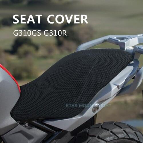 Motorcycle Accessories Protecting Cushion Seat Cover For BMW G310GS G310R G 310 G310 GS R Fabric Saddle Seat Cover