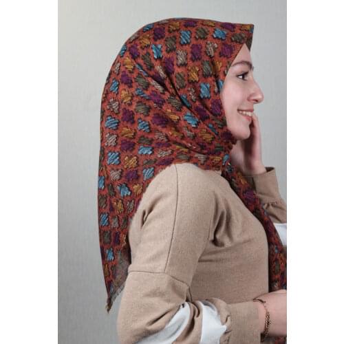POLOİST LINEN FLAMLI SCARF DESEN-337 - RENK-12