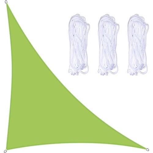 Right Angle Shade Sail Awning Sunshade For Outdoor Patio Backyard With Three Ropes 3x4x5m Carport Swimming Pool Balcony Terrace
