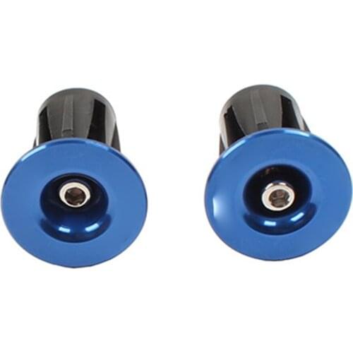 Durable Aluminum Color Bike Handlebar Plugs Handlebar End Caps for Most bikes QW