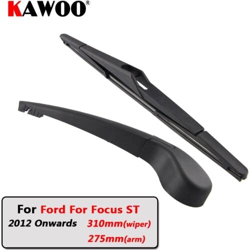 KAWOO Car Rear Wiper Blades Back Window Wipers Arm For Ford For Focus ST Hatchback (2012 Onwards) 310mm Auto Windscreen Blade