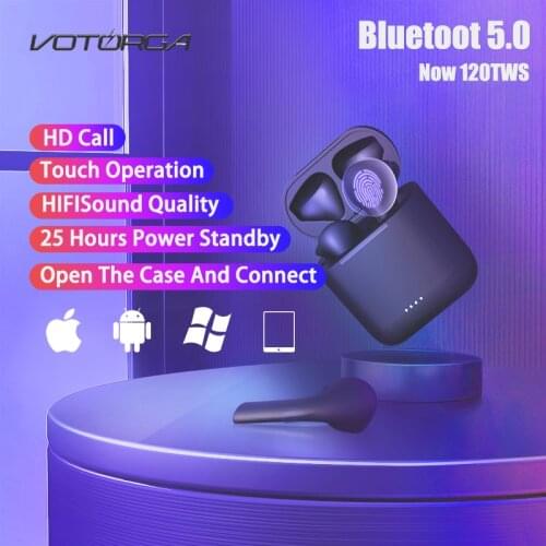 I20s TWS Wireless Bluetooth 5.0 Earphone Stereo Noise Canceling Headset LED Earbuds With Charging Case Touch Control Headset