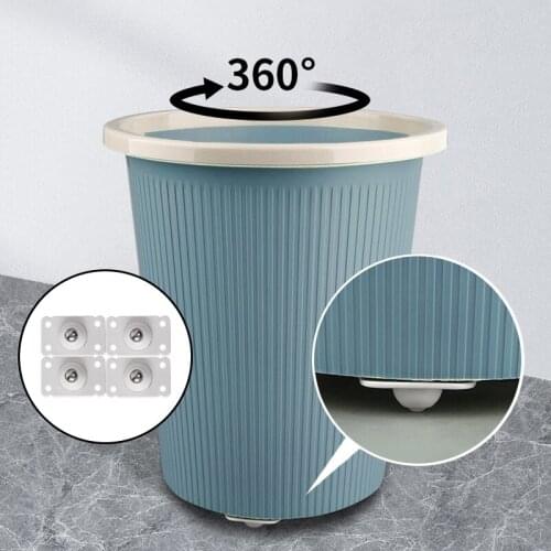 4pcs Perforation-free Storage Box Bottom Rollers Can Be Pasted With Universal Pulleys Universal Wheel Furniture Casters Dropship