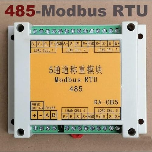 5-channel weighing module 485 weighing module Transmitter Modbus RTU protocol