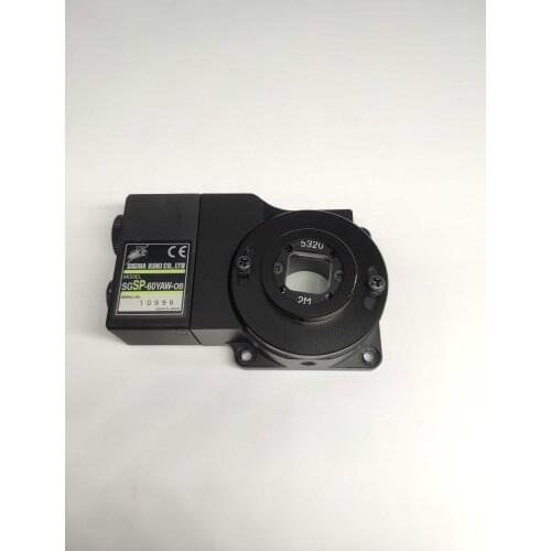 85% new SIGMA KOKI R-axis 60mm SGSP-60YAW-OB 360°rotation Ultra-thin electric rotating table Hollow indexing plate