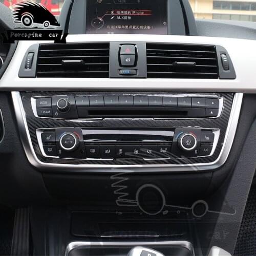 Car Style ABS Car Control Panel Chrome Pearl Decorative COVER Trim For BMW 3 Series 4 F34 F30 F31 F32 F36 316 318 320 328