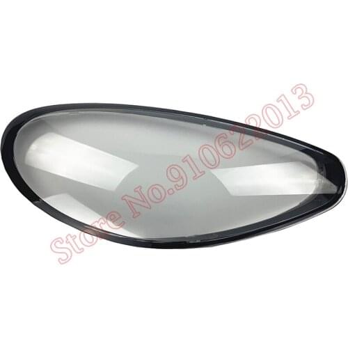 For Porsche Panamera Car Front Headlight Cover Lens Glass Transparent Lampshade Bright Head Light Caps Lamp Shell 2010-2016