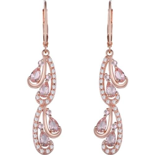 GZ ZONGFA Hot Selling Elegant Ladies Jewelry 925 Sterling Silver Fashion Women Earrings