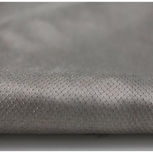 China suppliers 100% silver fiber emf protection cell phone fabrics