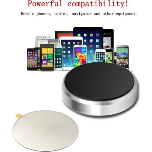 Magentic Mobile Phone Holders For Car Dashboard Sticker Support Portable Mobile Phone Stands Universal Magnet Wall Holder