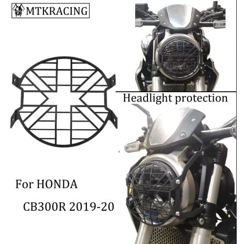 Mtkracing for honda cb150r cb250r cb300r cb 150r cb 300r headlight grille cover, headlight protection cover suitable 2019-2020