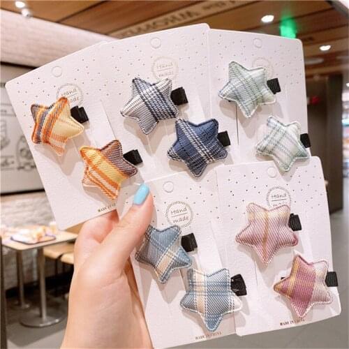 New Little Stars Trendy Baby Hair Clips Children Girls Kids Hairpin Accessories For Hair Ornaments Hairclip Headdress Headwear