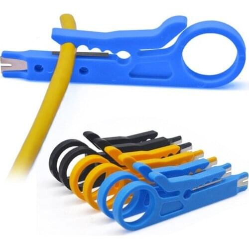 Portable Wire Stripper Knife Crimper Pliers Crimping Tool Cable Stripping Wire Cutter Cut Line Tool Cable Stripping Wire Cutt