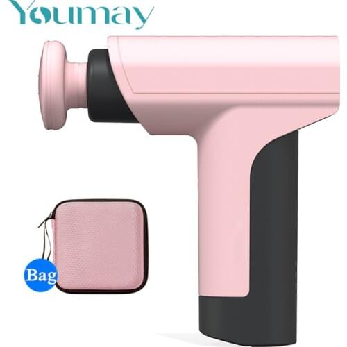 Youmay Profession Massage Gun Mini Body Muscle Deep Fascia Massager Low Noise Muscle Pain Exercising Relaxation Slimming Shaping