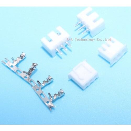 XH2.54 wire Connector XH 2.54mm 180 angle straight pin Header + Housing + Terminal for PCB Car 2P 3P 4P 5P 6P 7P 8P 9P 10P 11P