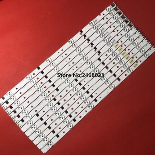 Led backlight screen 1set=12 Pieces 2012SVS46 3228 FHD LEFT06 RIGHT06 LED light UA46EH5080R ( 5pcs LEFT06+5pcsRIGHT06)
