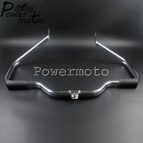 Motorcycle 1-1/4" Metal Tube Engine Guard Crash Bar For Harley Touring Road King Custom Classic Electra Glide 1997-2008
