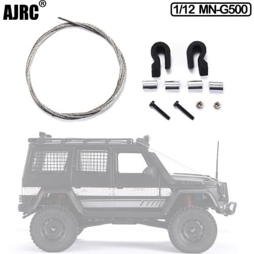 1:12 Mn-g500 Car Head Through Steel Cable Car Head Rope 1/12 remote control car parts