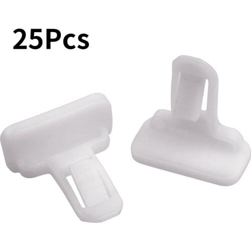 25pcs Front Rear Spoiler Moulding Retainer Clips Fit for Toyota Camry Corolla FJ Cruiser Highlander Lexus GX460 RX350 753920K010