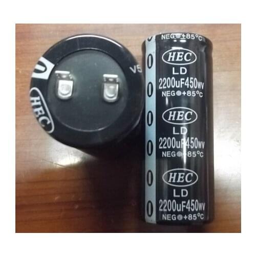 450v 2200uf photo flash capacitor 42*100mm