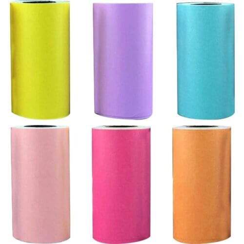 57x30mm Thermal Printing Paper A6 Self-adhesive Thermal Sticker Printing Paper for Paperang Photo Printer small POS machine