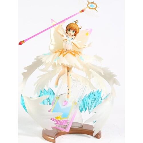 Card Captor Sakura Clear Card Sakura Kinomoto Hello Brand New World Ver. PVC Figure Collectible Model Toy