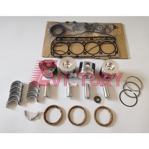 For YANMAR 4D84E 4TNE84 overhaul kit + crankshaft + connecting rod
