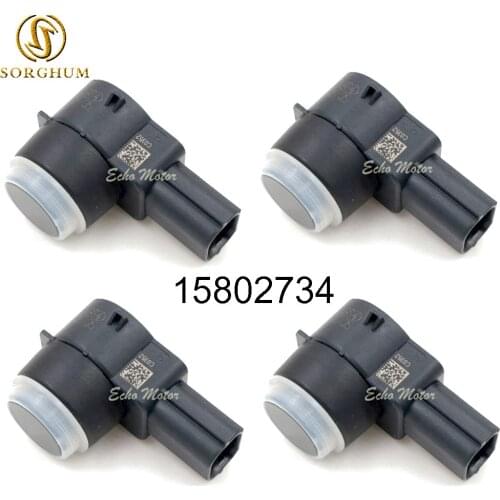 NEW SET (4)15802734 PDC Parking Sensor Bumper Reverse Assist for GM 0263003539