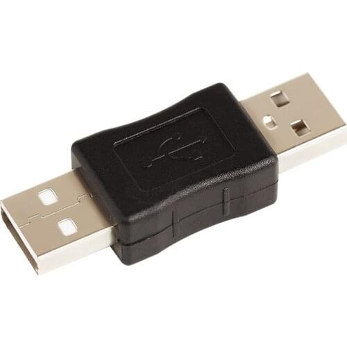 Wholesale 200Pcs/lot USB 2.0 Type A Male to A Male Adapter Connector Converter Coupler