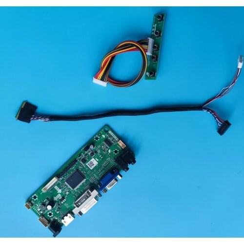 HDMI-compatible audio DVI M.NT68676 VGA driver kit controller board for BT156GW01 V.1/V.2/V.3 15.6" LCD 1366X768 LED LVDS panel