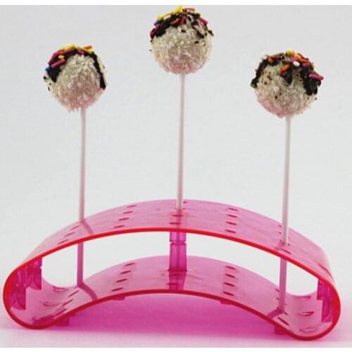 1PC Cake Pop Lollipop Stand Display Holder Bases Shelf DIY Baking Tools U Shaped Display DIY Bakeware Cake Kitchen Gadgets
